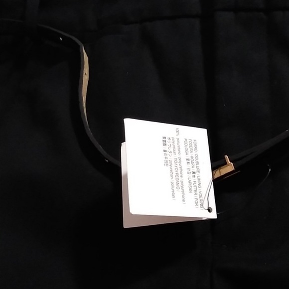 ZARA BASIC black 💼 khaki ankle pants NWOT - Picture 6 of 7